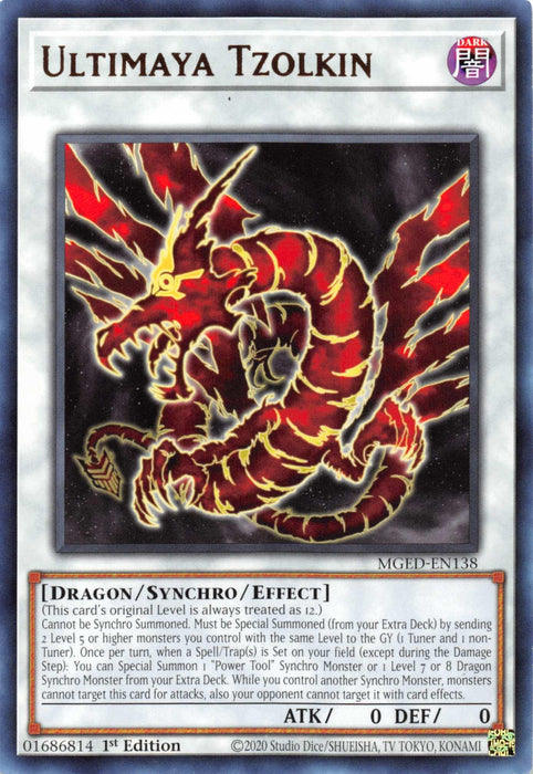 Ultimaya Tzolkin [MGED-EN138] Rare - for just $0.10! 