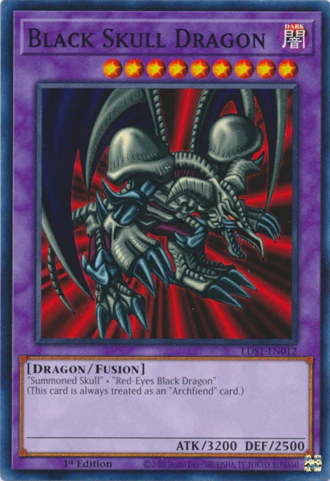 Black Skull Dragon [LDS1-EN012] Common - for just $1! 