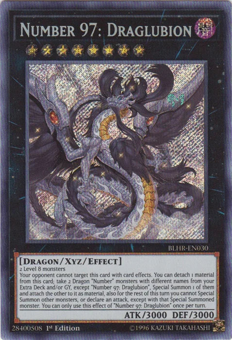 Number 97: Draglubion [BLHR-EN030] Secret Rare - for just $0.85! 