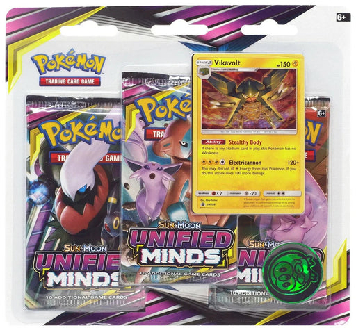Sun & Moon: Unified Minds - 3-Pack Blister (Vikavolt) - for just $300! 