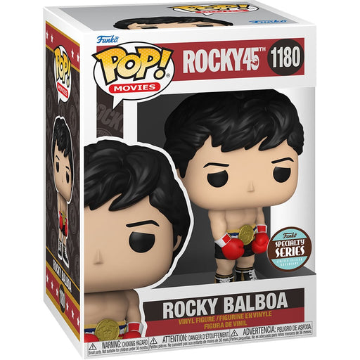 Funko Pop! Rocky 45th Anniversary Rocky with Gold Belt - Specialty Series - Premium Bobblehead Figures - Just $8.95! Shop now at Retro Gaming of Denver