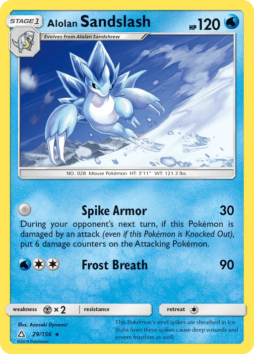 Alolan Sandslash (29/156) [Sun & Moon: Ultra Prism] - for just $0.20! 