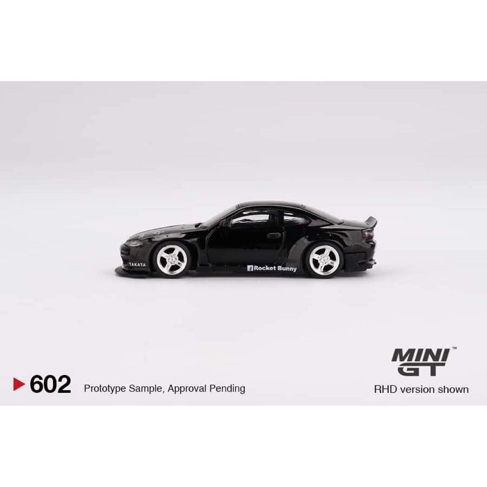 Mini-GT Nissan Silvia (S15) Rocket Bunny Black Pearl #602 1:64 MGT0602 - Just $19.99! Shop now at Retro Gaming of Denver