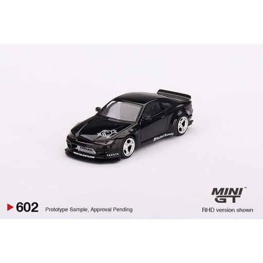 Mini-GT Nissan Silvia (S15) Rocket Bunny Black Pearl #602 1:64 MGT0602 - Premium Nissan - Just $19.99! Shop now at Retro Gaming of Denver