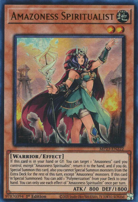 Amazoness Spiritualist [MP23-EN222] Ultra Rare - for just $0.10! 