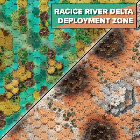 Tukayyid - Racice River Delta/Deployment Zone Battle Mat - for just $39.99! 