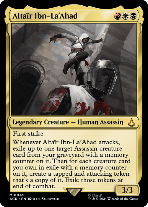 Altaïr Ibn-La'Ahad (ACR-045) - Assassin's Creed - for just $0.36! 