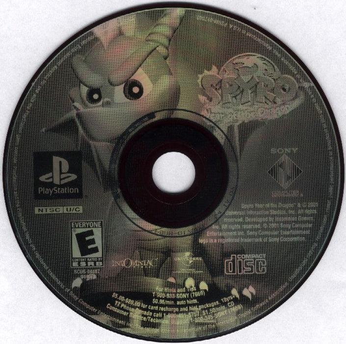 Spyro: Year of the Dragon [Greatest Hits] – PlayStation 1 (PS1) - for just $0! 