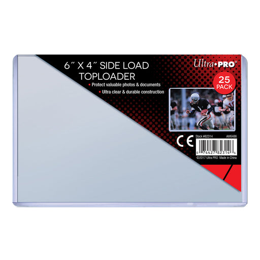 Ultra PRO: Toploader - 6" x 4" (25ct - Side Load) - for just $0! 
