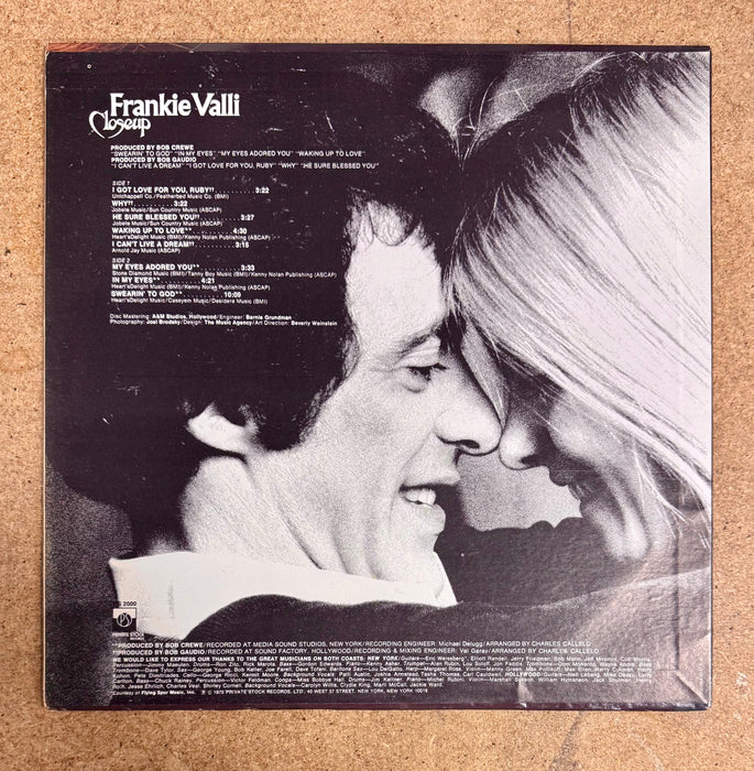 Frankie Valli Signed Of The (4) Four Seasons “Closeup” 1975 Vinyl With JSA COA - for just $150! 
