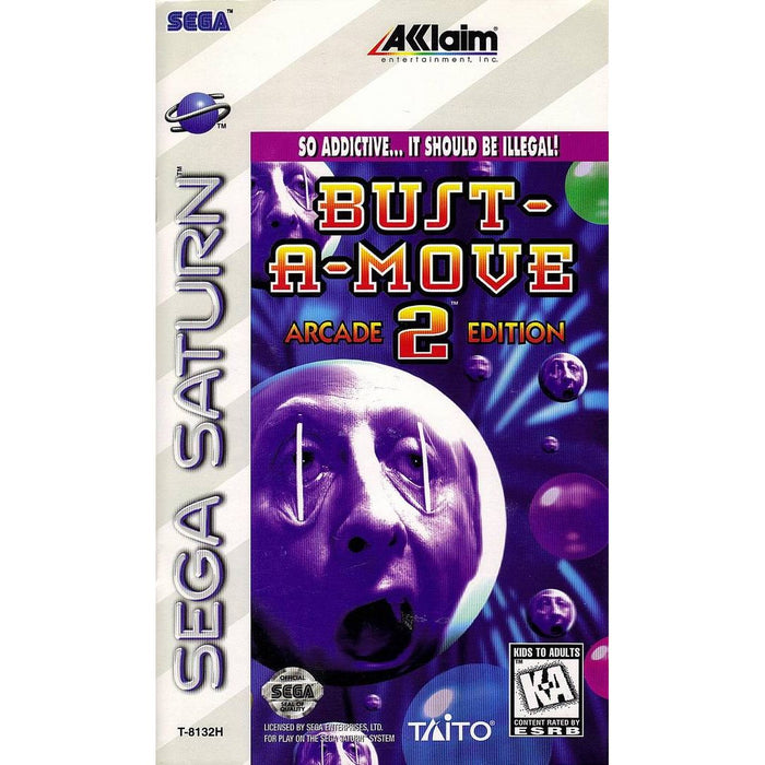 Bust-a-Move 2 Arcade Edition (Sega Saturn) - Premium Video Games - Just $0! Shop now at Retro Gaming of Denver