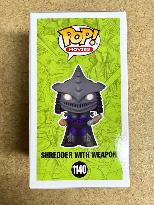 Kevin Nash Signed Shredder Glow Funko Pop! #1140 Ninja Turtles Exclusive With PSA COA - for just $120! 