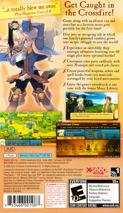 Wild Arms XF – PlayStation Portable (PSP) - for just $31.99! 