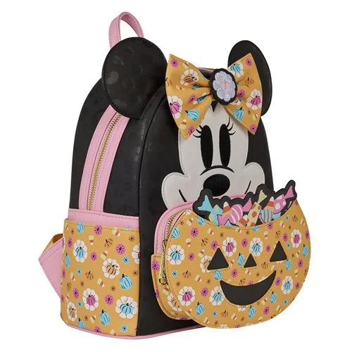 Loungefly Disney Minnie Mouse Trick or Treat Pumpkin GlTD Scented Mini Backpack - for just $69! 