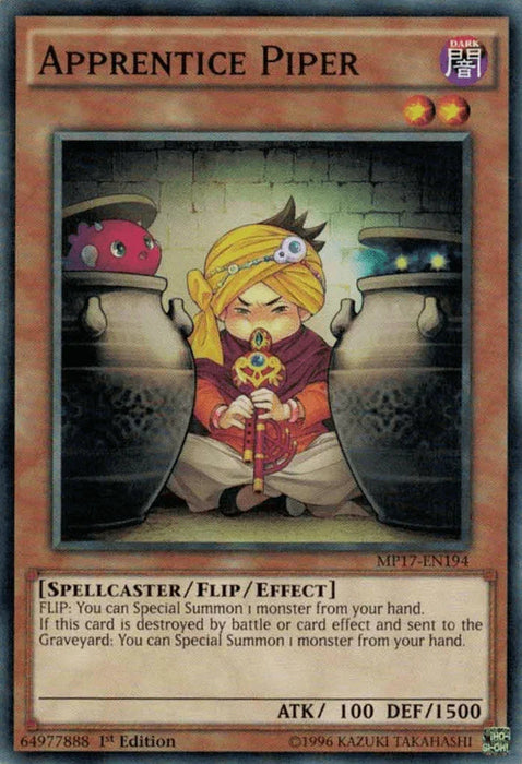 Apprentice Piper [MP17-EN194] Common - for just $0.10! 