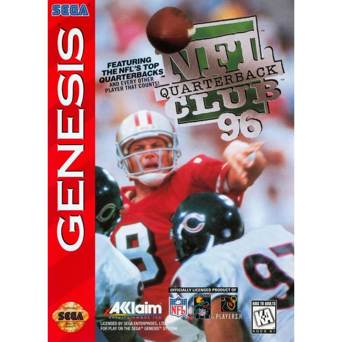 NFL Quarterback Club 96 (Sega Genesis) - Just $0! Shop now at Retro Gaming of Denver