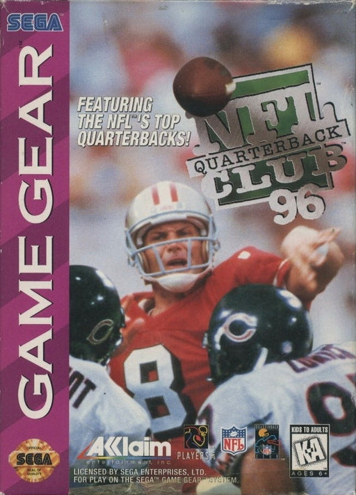 NFL Quarterback Club 96 (Sega Game Gear) - for just $0! 