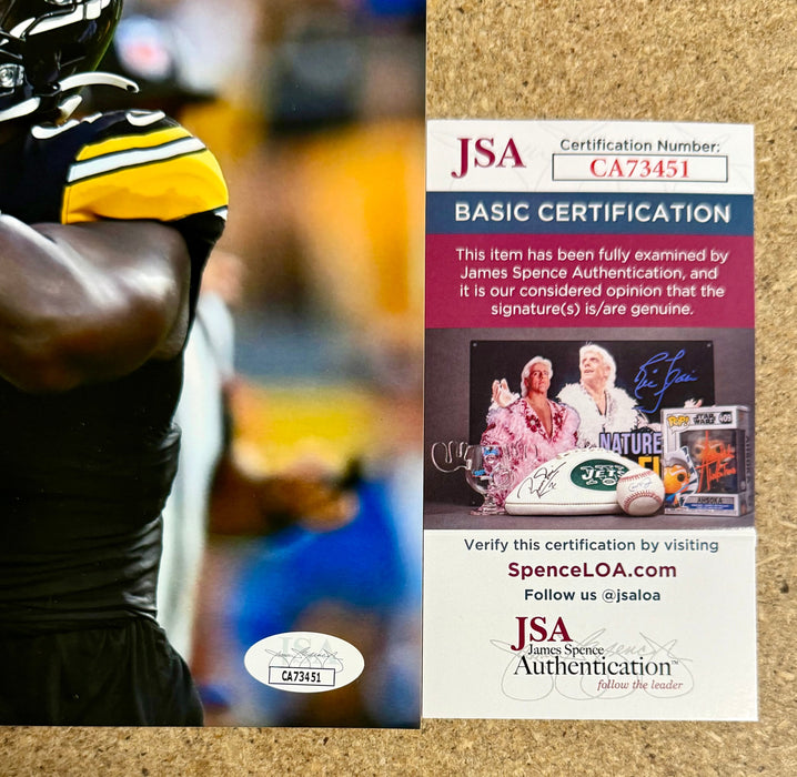 Keeanu Benton Signed Autographed NFL Pittsburgh Steelers 8x10 Photo JSA COA - for just $50! 