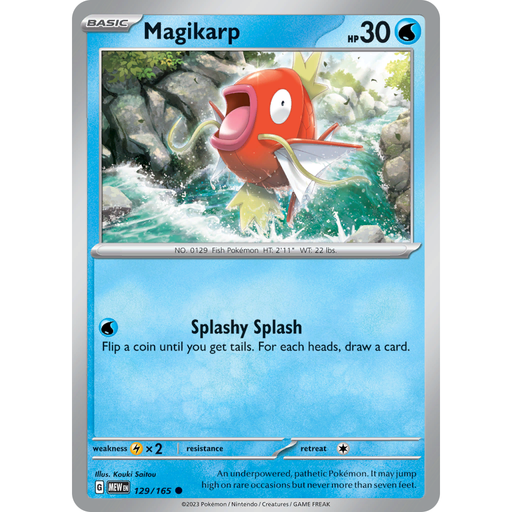 Magikarp (129/165) [Scarlet & Violet: 151] - Just $0.05! Shop now at Retro Gaming of Denver