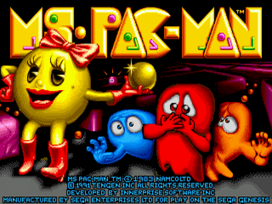Ms. Pac-Man – Sega Genesis (GEN) - for just $0! 