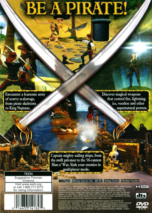 Pirates Legend of Black Kat – PlayStation 2 (PS2) - for just $0! 