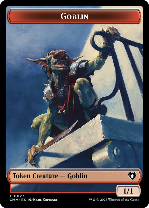 Goblin Token [Commander Masters Tokens] - Just $3.50! Shop now at Retro Gaming of Denver