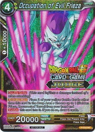 Occupation of Evil Frieza (P-018) [Judge Promotion Cards] - for just $2.05! 