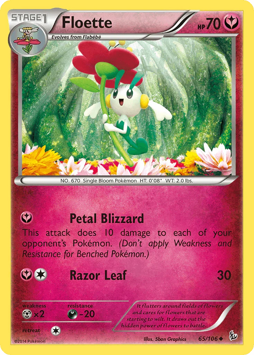 Floette (65/106) [XY: Flashfire] - for just $0.20! 