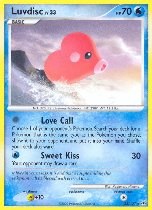 Luvdisc (35/127) [Platinum: Base Set] - for just $0.55! 