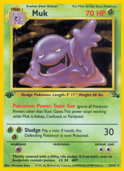 Muk (13/62) [Fossil 1st Edition] - for just $20.25! 