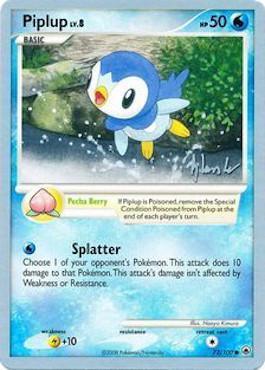Piplup LV.8 (72/100) (Empotech - Dylan Lefavour) [World Championships 2008] - for just $4.25! 