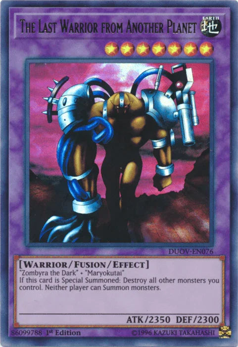 The Last Warrior from Another Planet [DUOV-EN076] Ultra Rare - for just $0.80! 