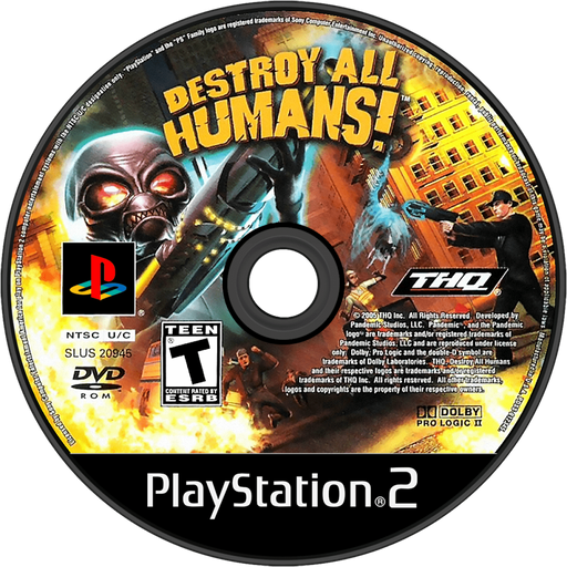 Destroy All Humans! – PlayStation 2 (PS2) - for just $0! 