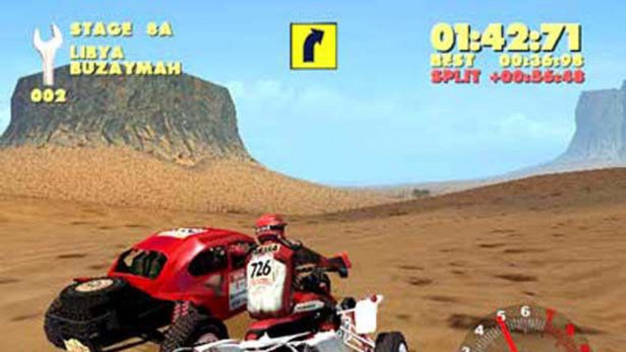 Paris-Dakar Rally – PlayStation 2 (PS2) - for just $3.99! 