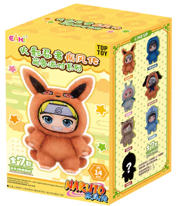Naruto Beast Party Plush Keychains Gift Blind Box (1 Blind Box) - for just $38.99! 