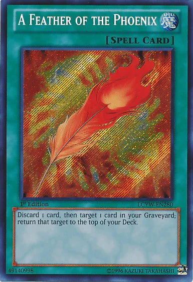 A Feather of the Phoenix [LCYW-EN280] Secret Rare - for just $0.35! 