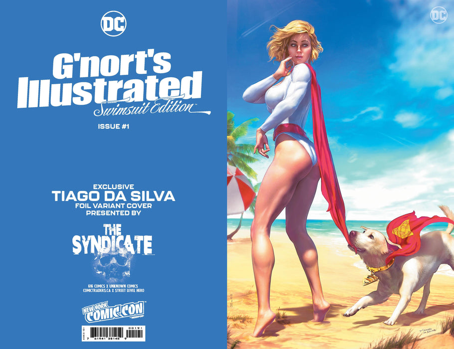 [FOIL] GNORTS ILLUSTRATED SWIMSUIT EDITION #1 TIAGO DA SILVA (616) EXCLUSIVE NYCC VIRGIN VAR (10/25/2023) - for just $20! 