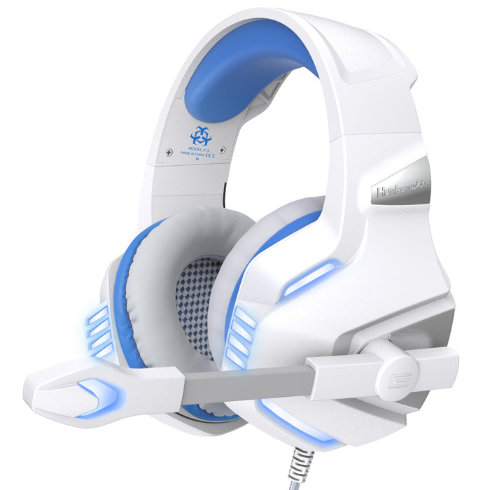 Head-mounted luminous wire-controlled PS4 gaming headset - for just $125.54! 