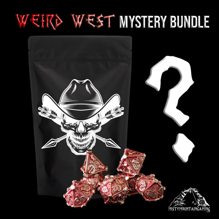 Weird West Hollow Steampunk Wasteland Mystery Dice Bundle - Just $99.99! Shop now at Retro Gaming of Denver