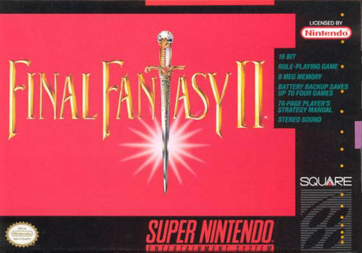 Final Fantasy II (Super Nintendo) - for just $0! 
