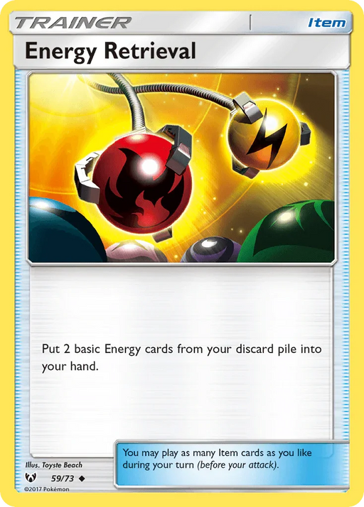 Energy Retrieval (59/73) [Sun & Moon: Shining Legends] - for just $0.10! 