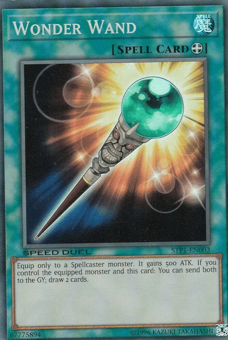 Wonder Wand [STP1-EN003] Super Rare - for just $0.15! 