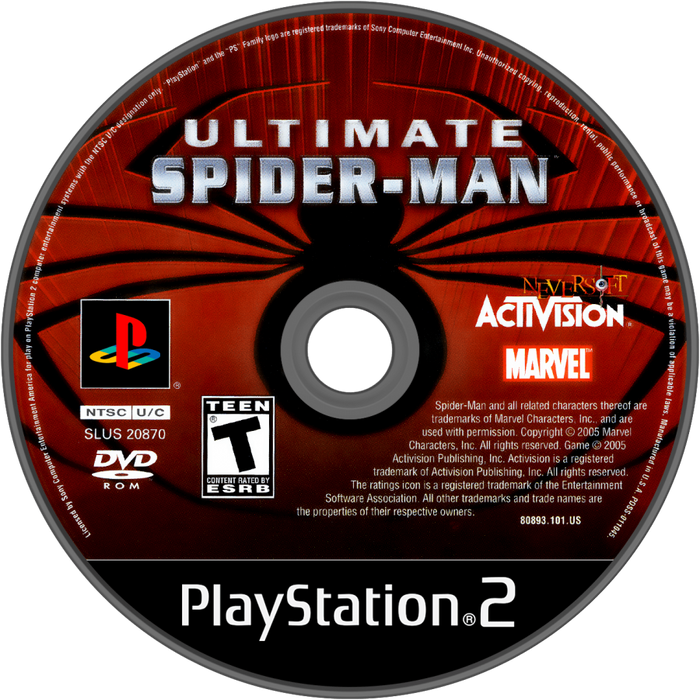Ultimate Spider-Man – PlayStation 2 (PS2) - for just $0! 