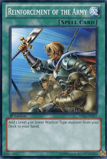 Reinforcement of the Army [YS12-EN027] Common - for just $0.10! 