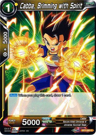 Cabba, Brimming with Spirit (BT7-082) [Assault of the Saiyans] - for just $0.10! 