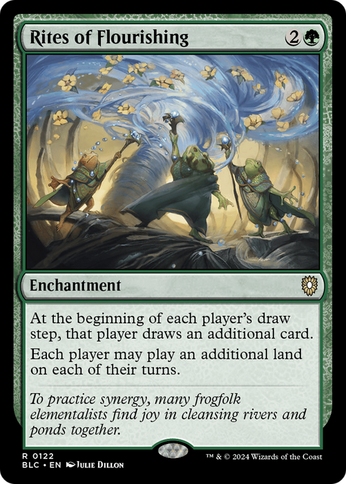 Rites of Flourishing (BLC-122) - Bloomburrow Commander - for just $0.13! 