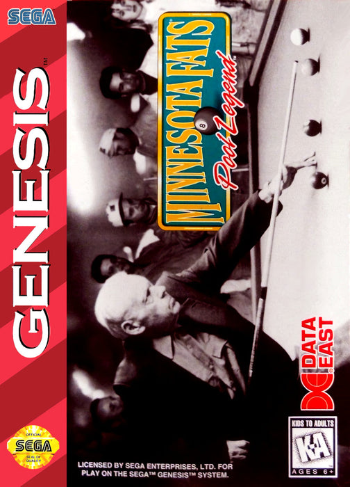 Minnesota Fats: Pool Legend (Sega Genesis) - for just $0! 
