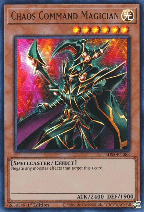 Chaos Command Magician [LDS3-EN083] Ultra Rare - for just $0.15! 