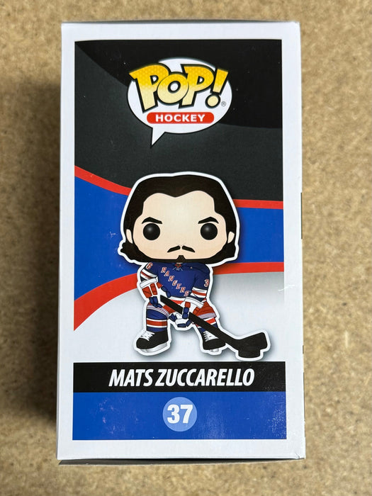 Mats Zuccarello Signed NHL Hockey New York Rangers Funko Pop! #37 With JSA COA - for just $200! 