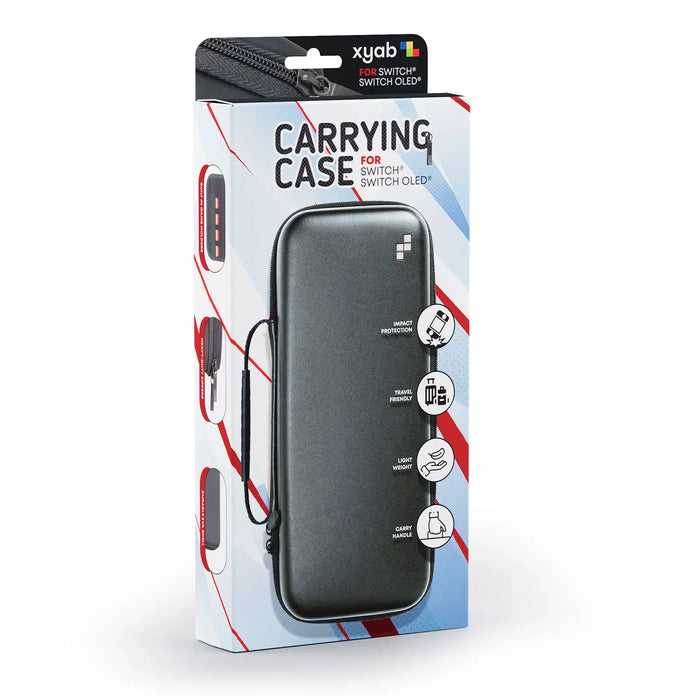 Travel Hard Shell Carrying Case (Black) for Nintentendo Switch & Switch OLED – Nintendo Switch Accessory (NS) - for just $14.99! 